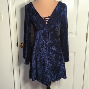 Angie Velvet Dress EUC